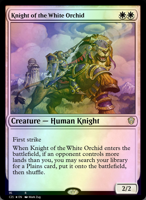 Knight of the White Orchid FOIL