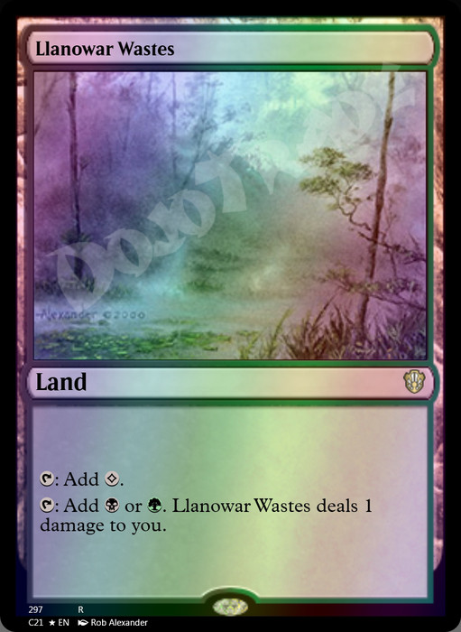 Llanowar Wastes FOIL