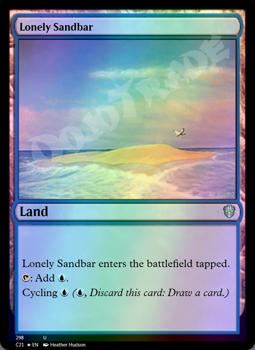 Lonely Sandbar FOIL