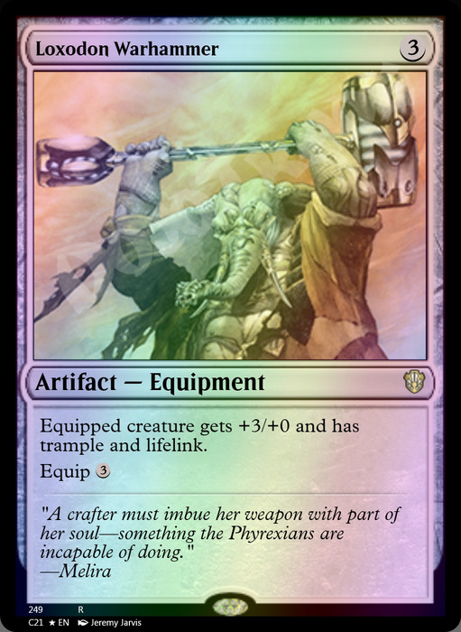 Loxodon Warhammer FOIL