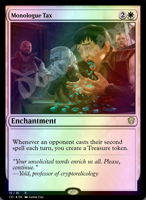 Monologue Tax FOIL