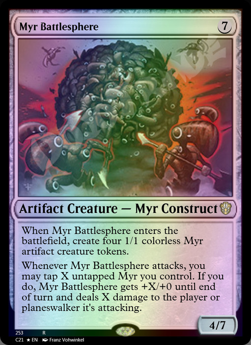 Myr Battlesphere FOIL