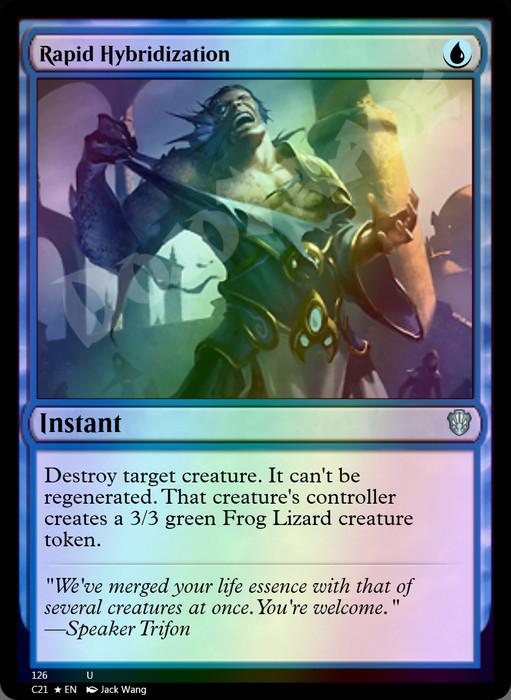 Rapid Hybridization FOIL