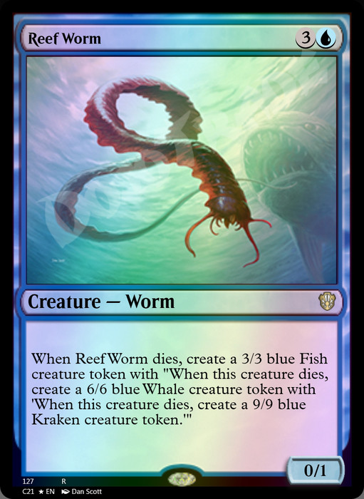 Reef Worm FOIL