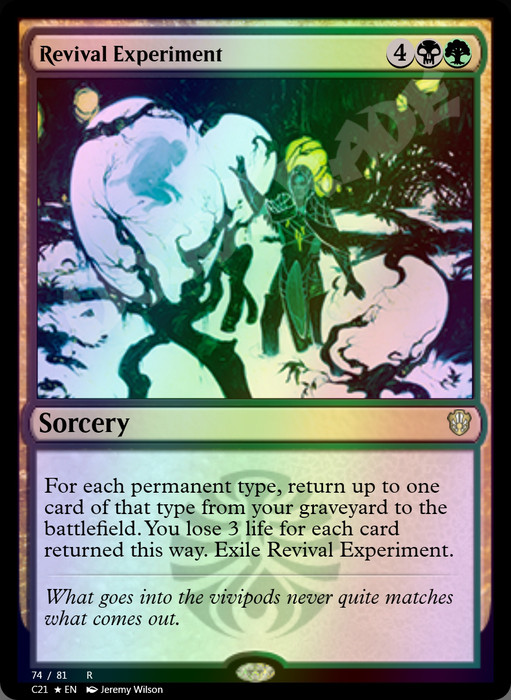 Revival Experiment FOIL