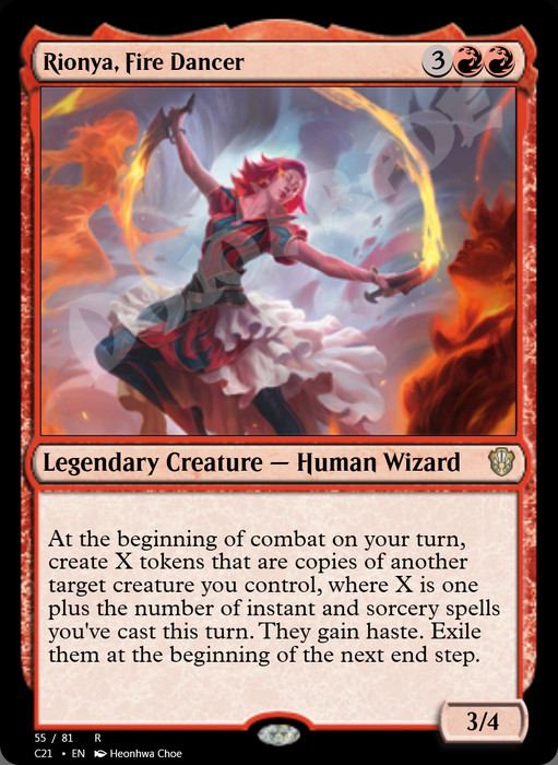 Rionya, Fire Dancer