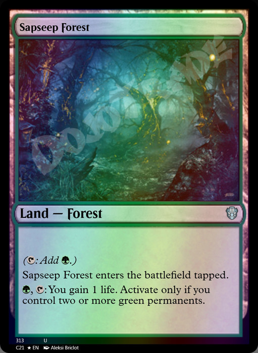 Sapseep Forest FOIL