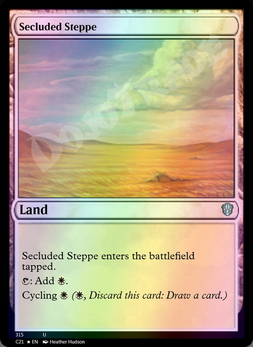 Secluded Steppe FOIL