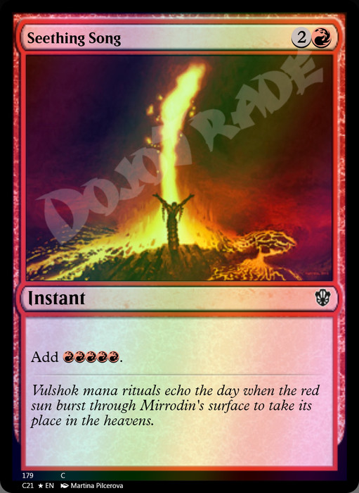 Seething Song FOIL