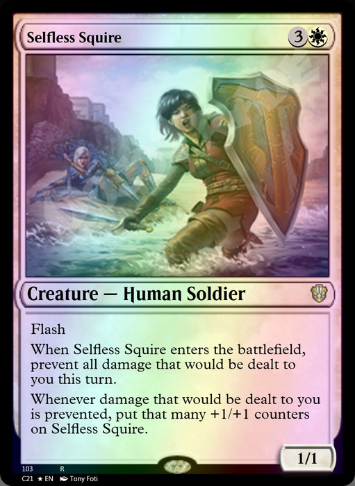 Selfless Squire FOIL