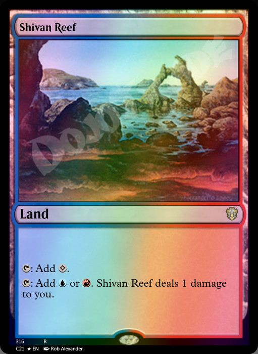 Shivan Reef FOIL