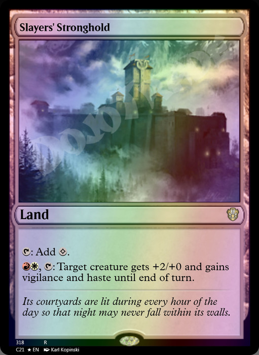 Slayers' Stronghold FOIL