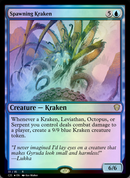 Spawning Kraken FOIL