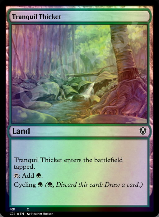 Tranquil Thicket FOIL