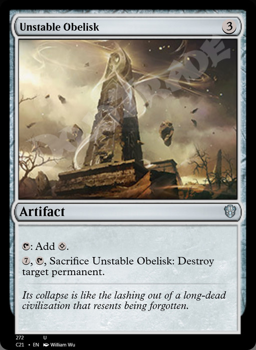 Unstable Obelisk