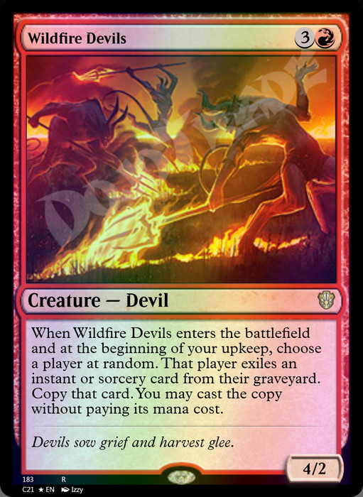 Wildfire Devils FOIL