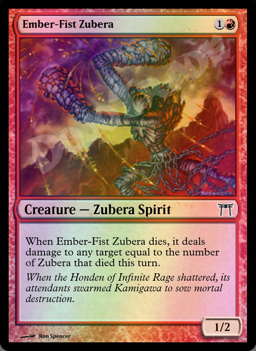 Ember-Fist Zubera FOIL