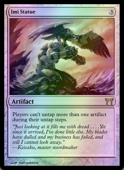 Imi Statue FOIL