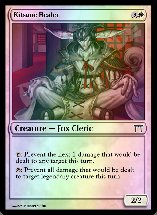 Kitsune Healer FOIL