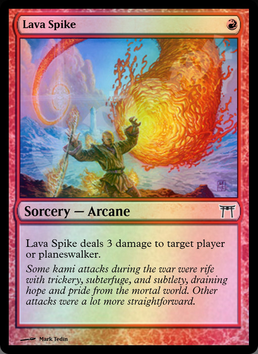 Lava Spike FOIL