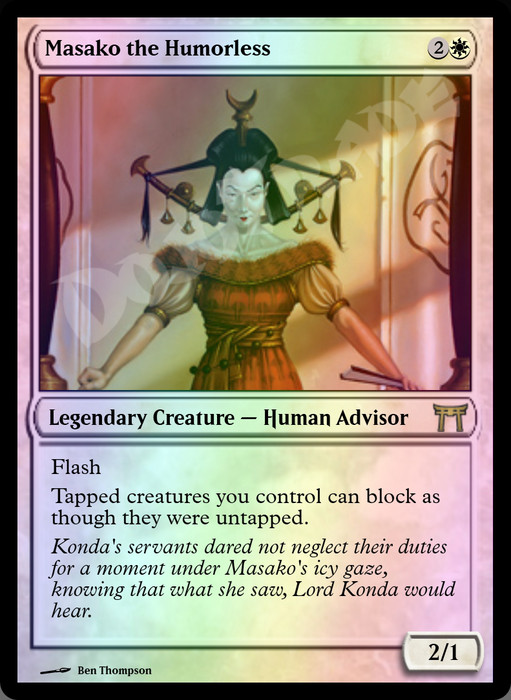 Masako the Humorless FOIL