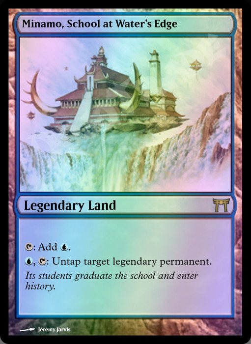 Minamo, School at Water's Edge FOIL