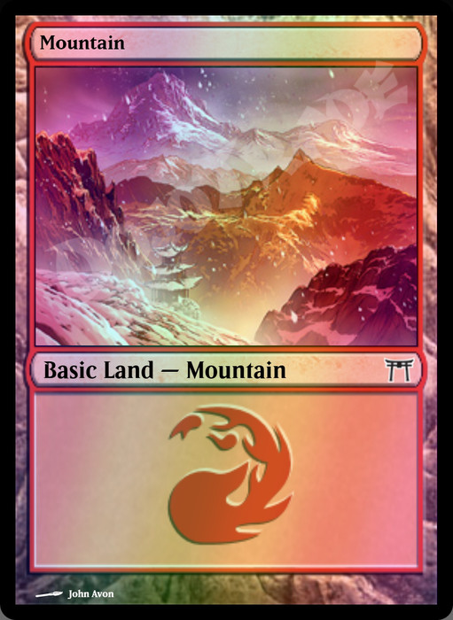 Mountain (#299) FOIL