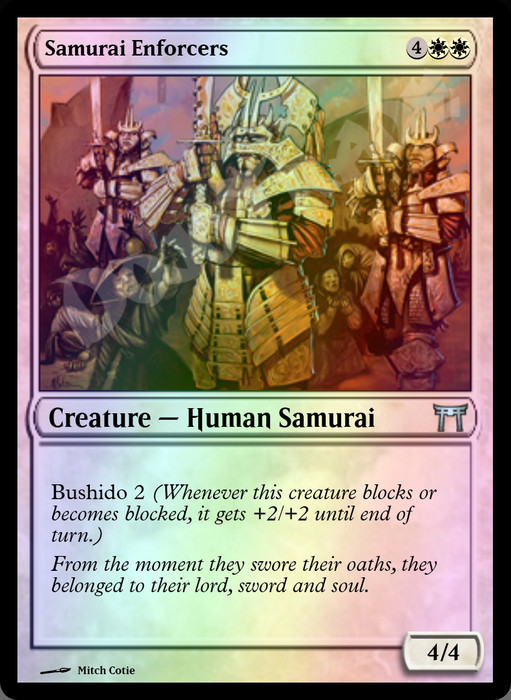 Samurai Enforcers FOIL