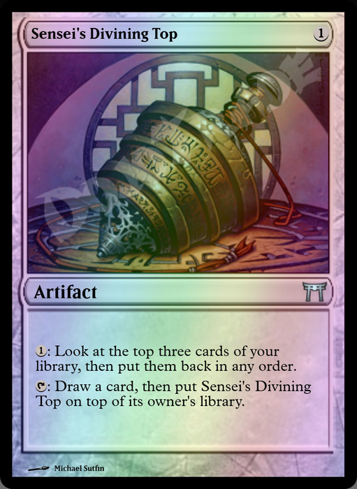 Sensei's Divining Top FOIL