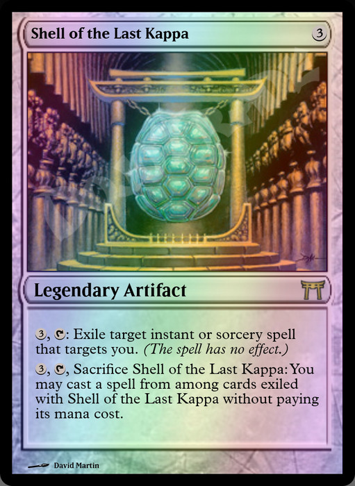 Shell of the Last Kappa FOIL