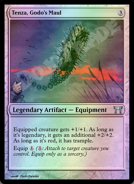 Tenza, Godo's Maul FOIL