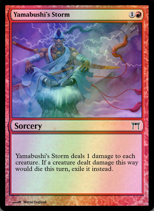 Yamabushi's Storm FOIL