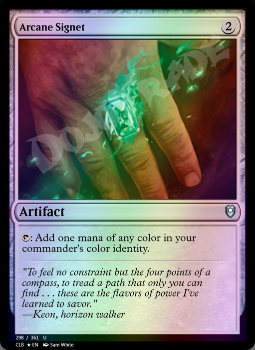 Arcane Signet FOIL