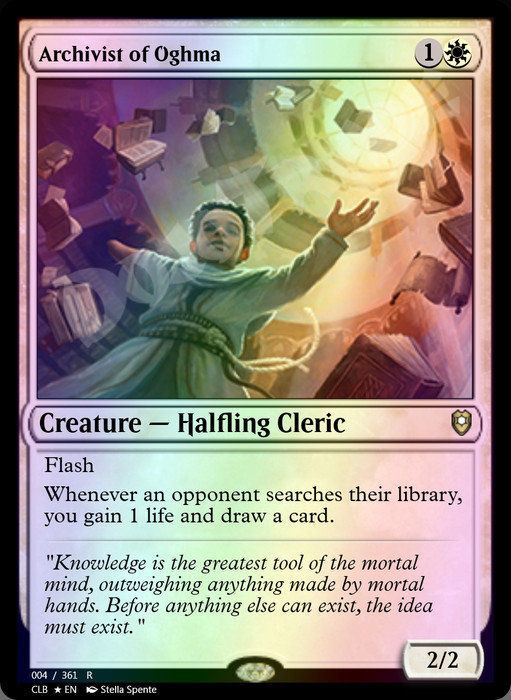 Archivist of Oghma FOIL