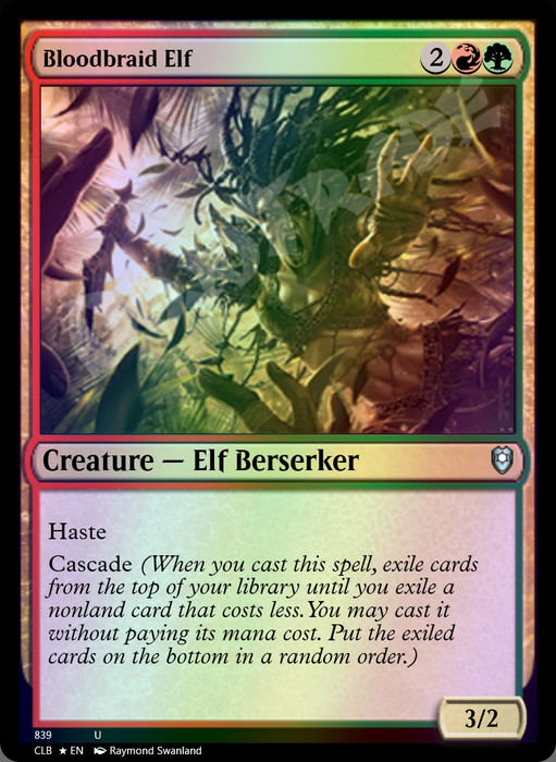 Bloodbraid Elf FOIL