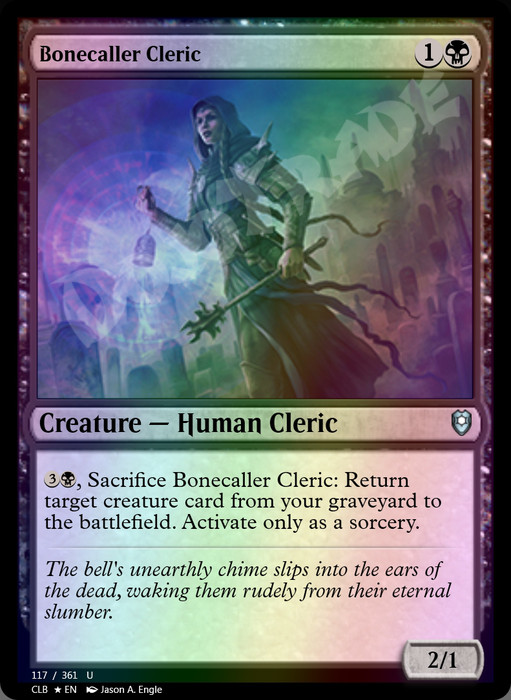 Bonecaller Cleric FOIL