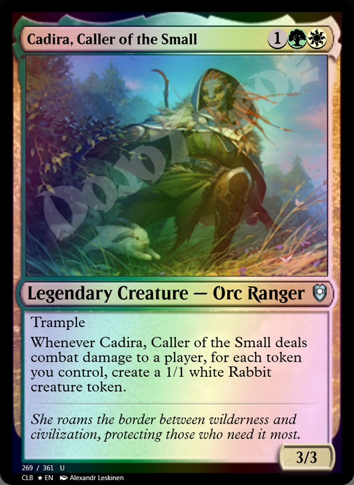 Cadira, Caller of the Small FOIL