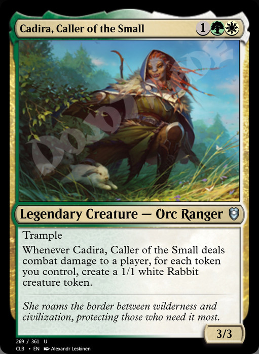 Cadira, Caller of the Small