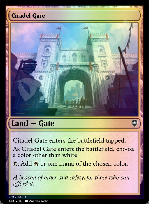 Citadel Gate FOIL