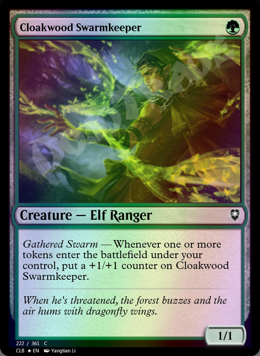 Cloakwood Swarmkeeper FOIL