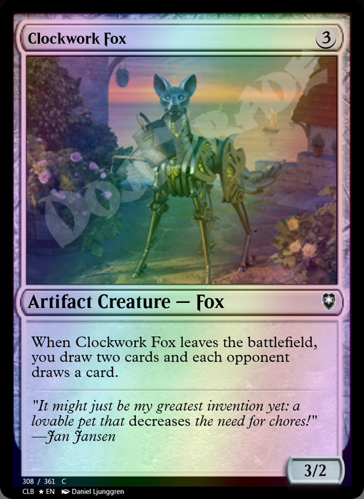 Clockwork Fox FOIL