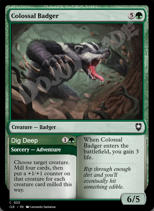 Colossal Badger