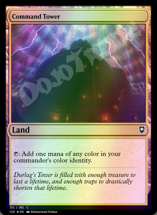 Command Tower FOIL