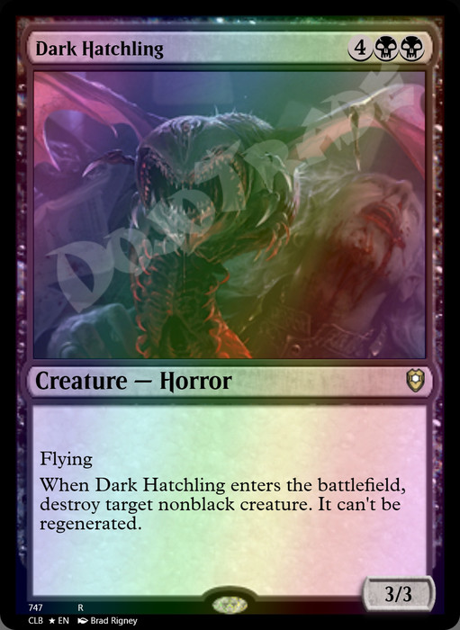 Dark Hatchling FOIL