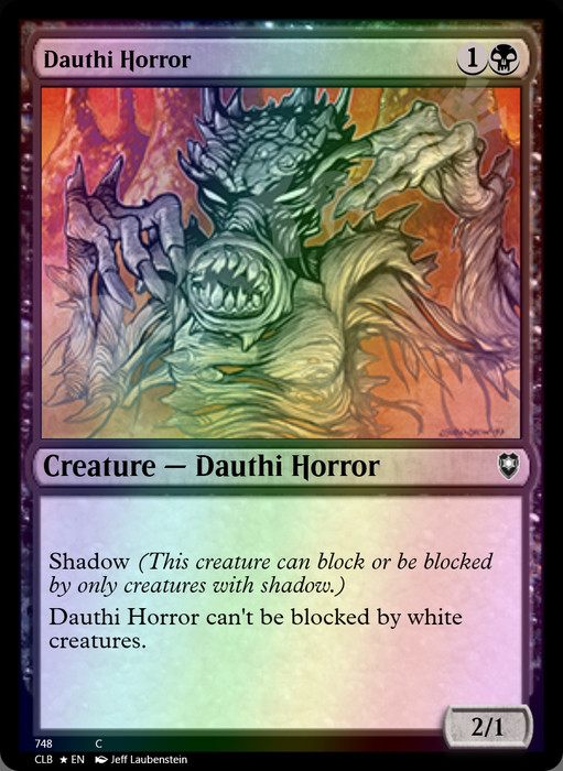 Dauthi Horror FOIL