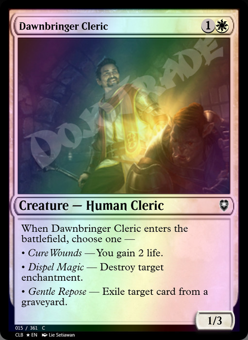 Dawnbringer Cleric FOIL