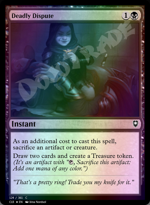 Deadly Dispute FOIL