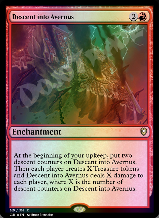 Descent into Avernus FOIL