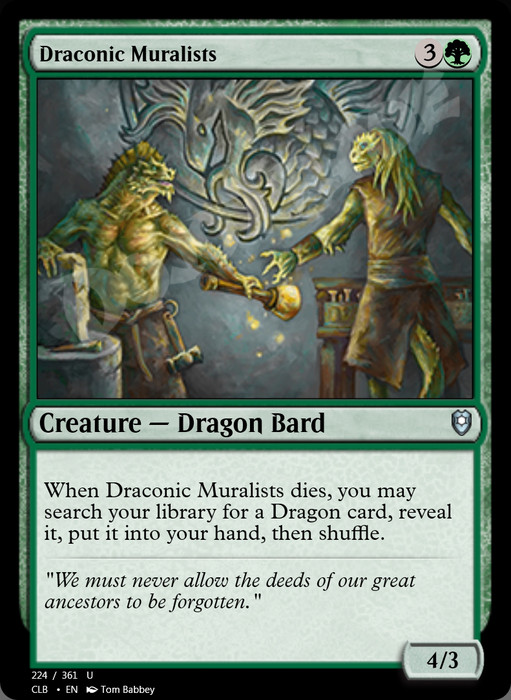 Draconic Muralists