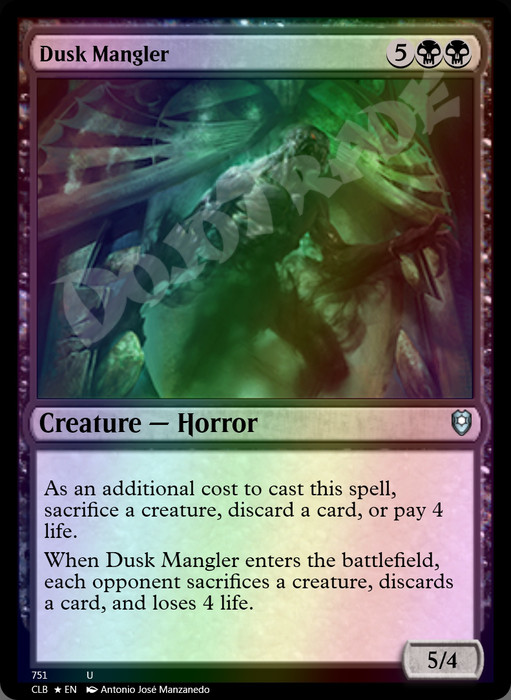 Dusk Mangler FOIL